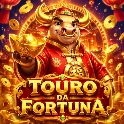 Boi dourado com símbolos vermelhos na slot Fortune Ox