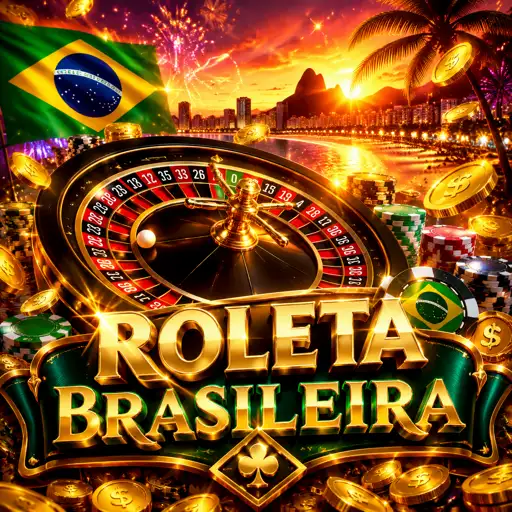 Mesa de roleta brasileira com crupiê falando português