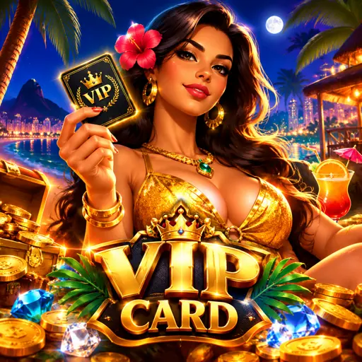 Cartão dourado do programa de vantagens do Clube VIP