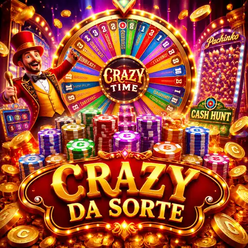 rodada de bônus do Crazy Time com multiplicadores empilhados na tela do jogo